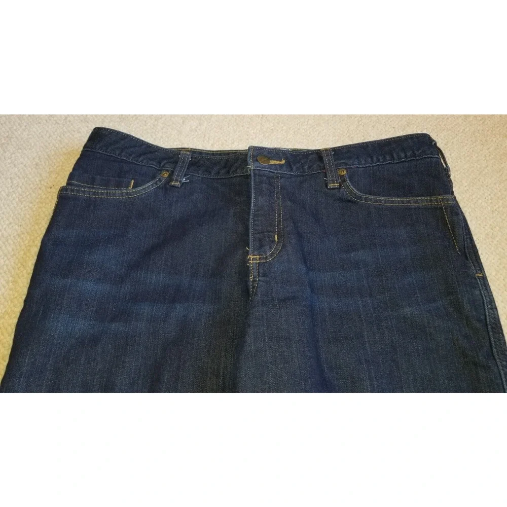 Womens Jeans-CARHARTT- blue denim 